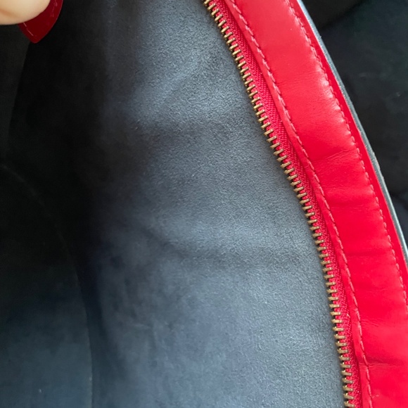 LOUIS VUITTON - SAINT JACQUES - RED PURSE - Picture 14 of 16